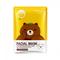 Маска Bioaqua Facial Mask Animal с эссенцией зеленого чая 30 г