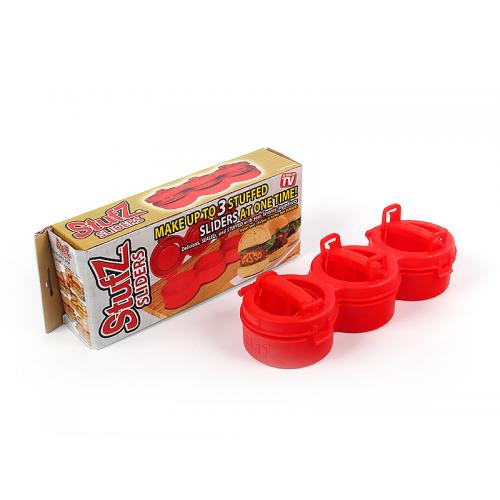 Пресс для приготовления котлет с начинкой Stufz Sliders 3 в 1