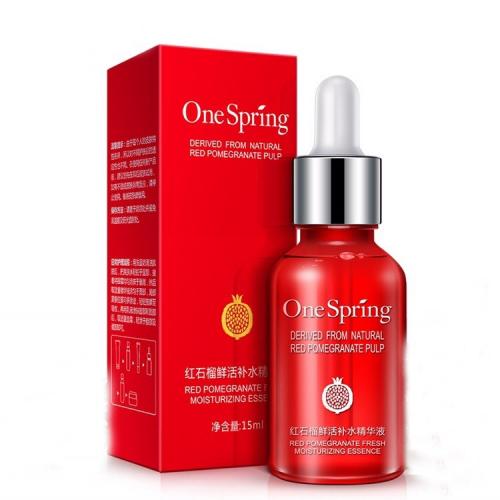 Сыворотка для лица с гранатом и гиалуроновой кислотой One Spring Derived From Natural Red Pomegranate Pulp 15мл