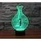 3D LED Светильник Птица
