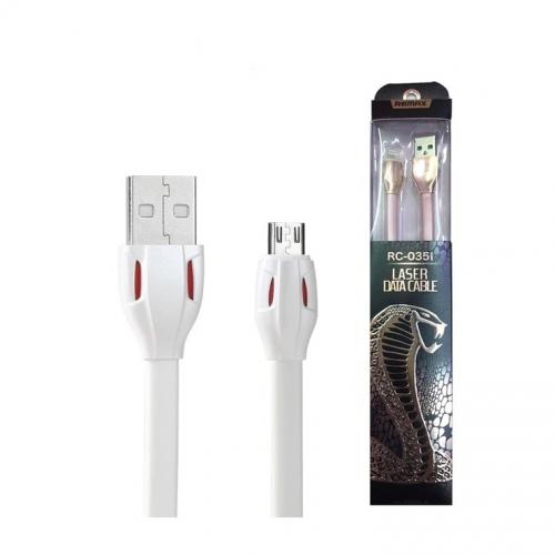 Кабель зарядки USB Lighting Remax Laser Cable RC-035