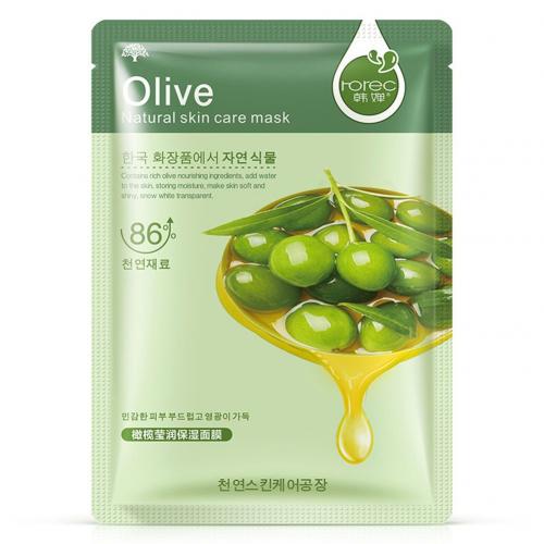 Маска для лица Rorec Natural Skin Olive Mask с экстрактом оливки 30 гр 