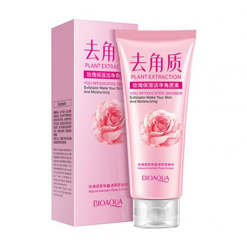 Скатка - пилинг Bioaqua Natural Plants Extracts роза 120 г