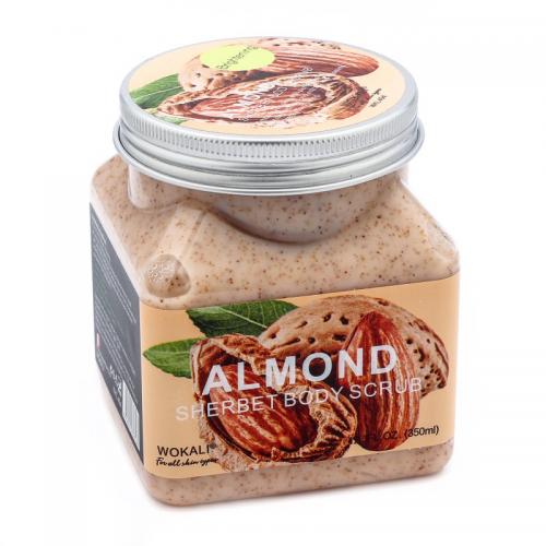 Скраб для тела Wokali Almond Sherbet Body Scrub 350 мл